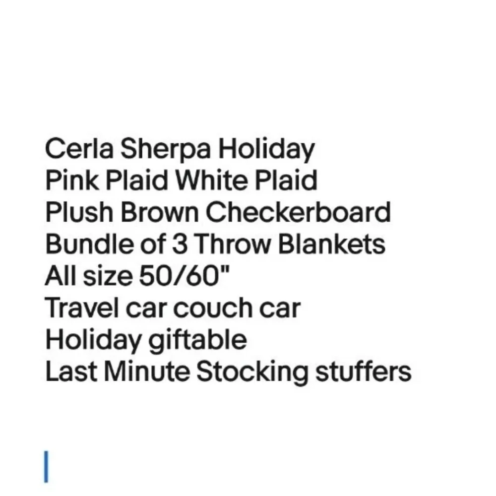 Cerla Sherpa Holiday Plaid Plush Brown Checkerboard 3 Throw Blankets 50/60